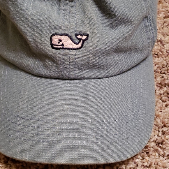 Vineyard Vines hat denim blue w/ pink - Picture 2 of 5